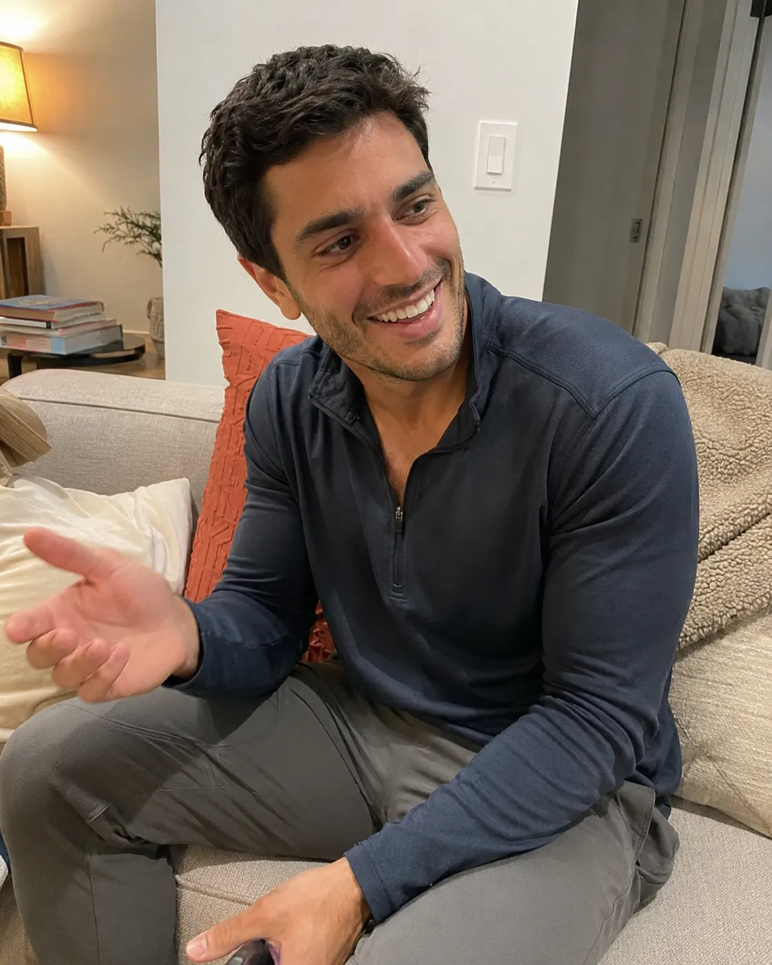 Shared laugh