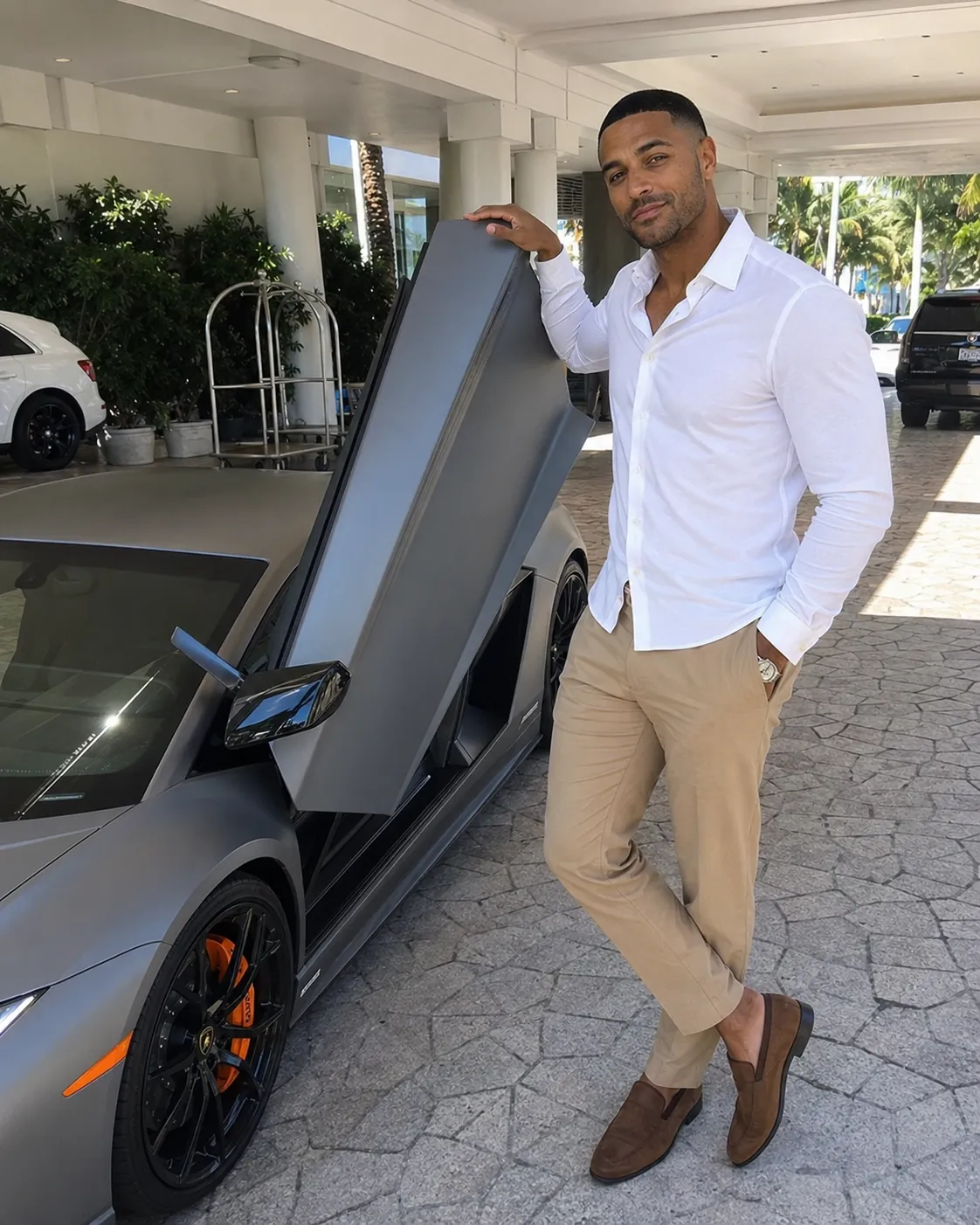 Scissor doors
