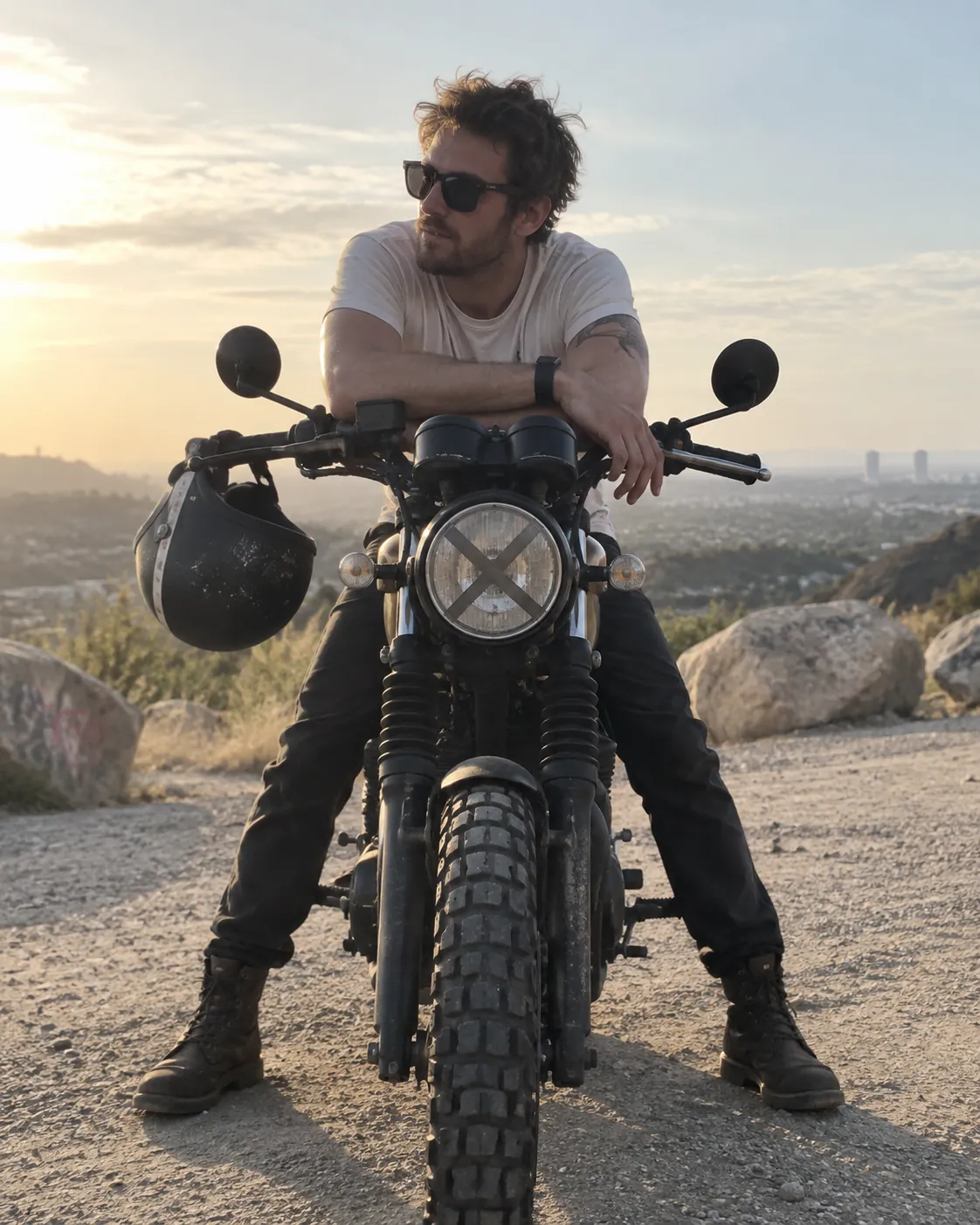 You & your motorcycle