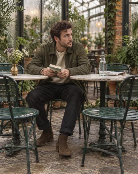 Smart Pack photo at a café